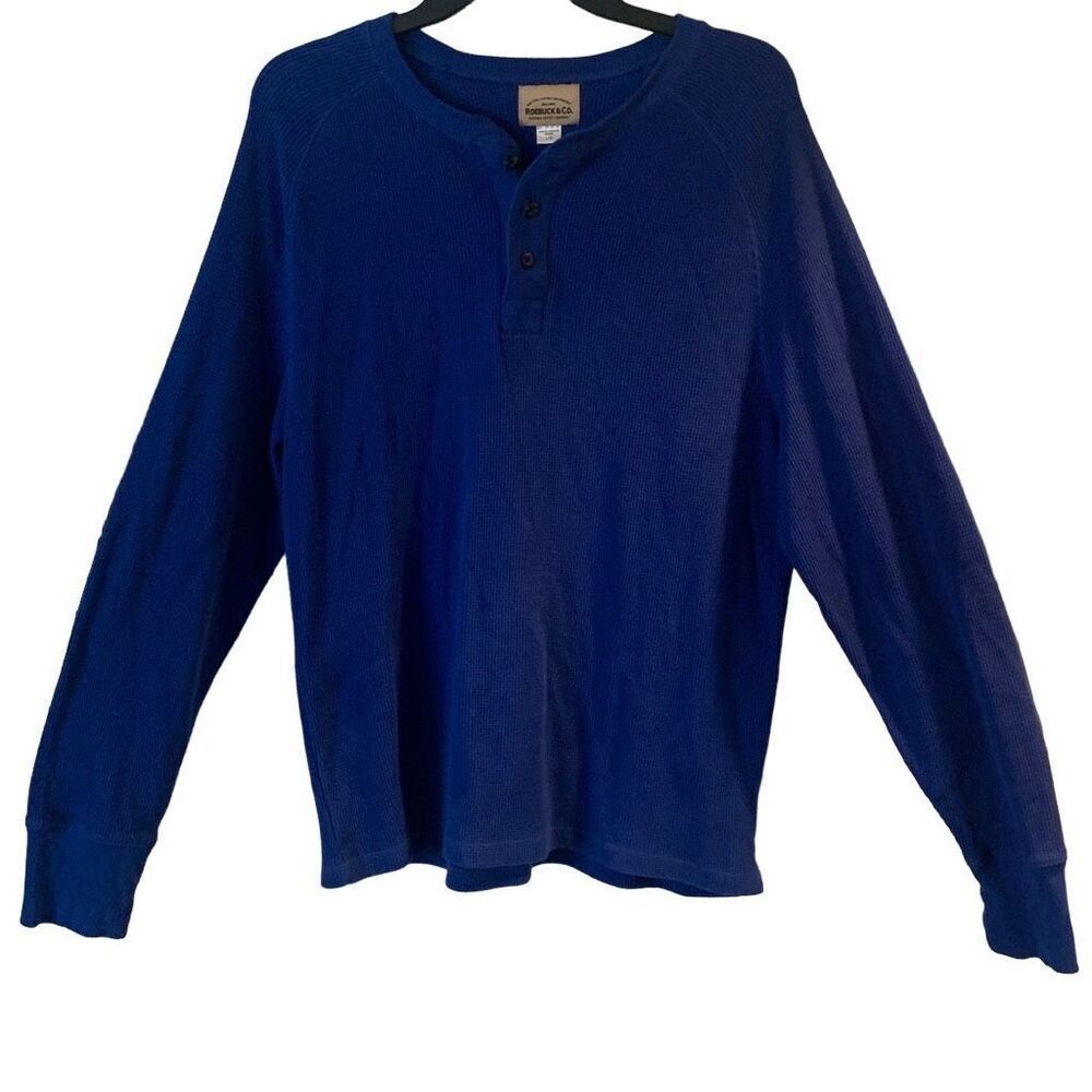 Pre Owned Men’s Vintage Roebuck & Co Long Sleeve Pullover Sz Large Classic Style